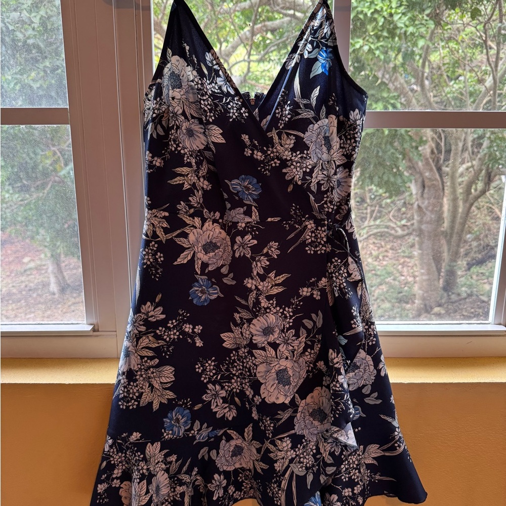 Floral V-Neck Dress